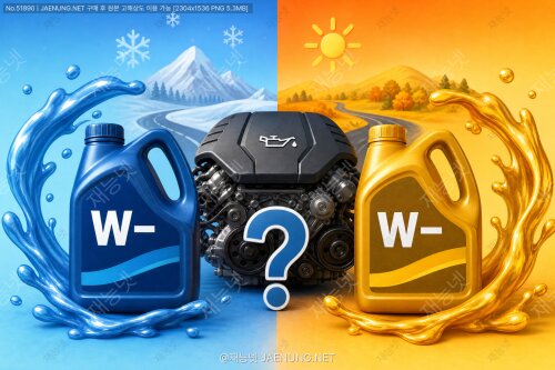엔진오일 점도 완전정복5W-30 vs 0W-20, 뭘 넣어야 해?