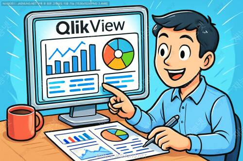 [QlikView] 누구나 쉽게 만드는 대화형 비즈니스 인텔리전스 대시보드 완전정복 가이드