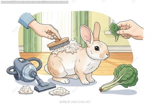 🐰 토끼 털갈이 시기와 관리 완벽 가이드