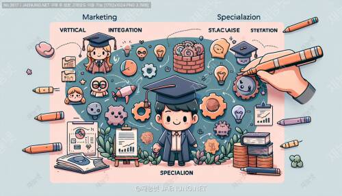 🤝 수직계열화 vs 전문화: 사업 확장 시 어느 전략이 더 효과적일까?