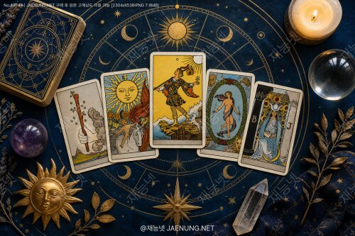 🃏 유니버셜 웨이트 타로의 상징 체계: 그림 속에 숨겨진 의미를 읽는 법