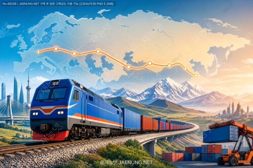 🚂 국가 간 화물 운송유라시아 횡단철도와 '철의 실크로드'
