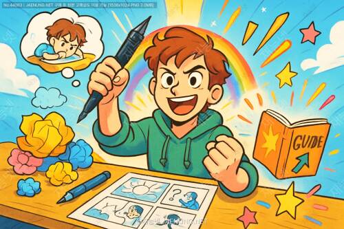 🎨 만화 작가의 슬럼프와 창작 동기 부여: 다시 펜을 들기 위한 실전 가이드 ✨