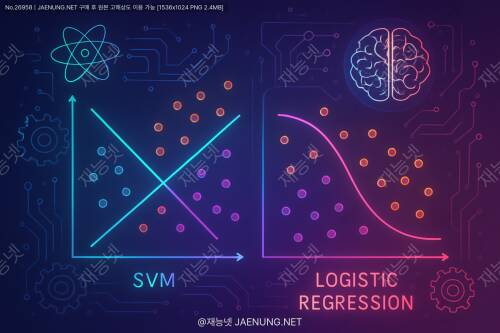 SVM vs 로지스틱 회귀: 분류 성능 비교