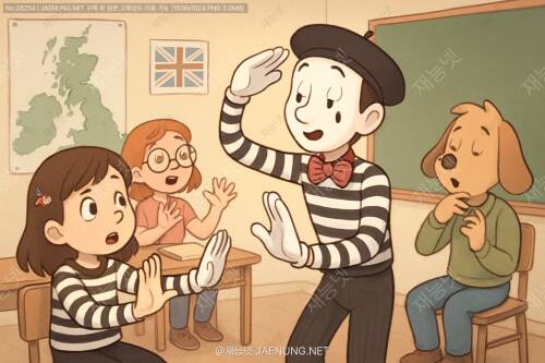 영어 판토마임 클래스로 비언어적 표현과 묘사 능력 향상 🎭✨