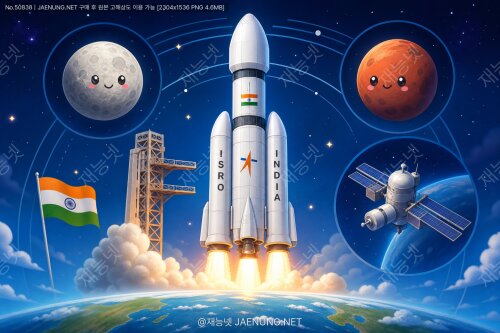 🚀 인도 GSLV Mk III — 달·화성·우주정거장까지 노리는 인도의 차세대 대형 발사체 완전 해부
