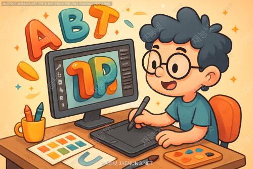 포토샵으로 만드는 입체 타이포그래피의 세계 🎨✨