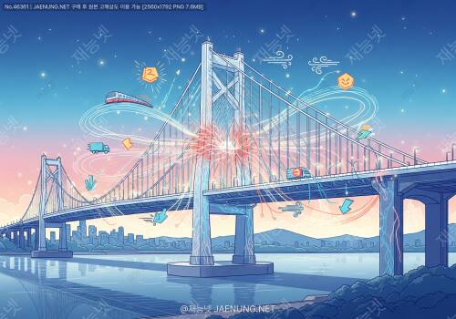 🌉 교량의 하중 이력 기록 시스템— 다리가 평생 받은 충격을 기억하는 방법