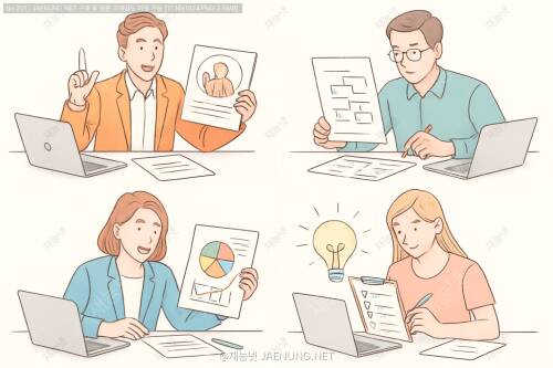 직무별 강조점: 영업-설득력, 개발-논리력 등 🚀