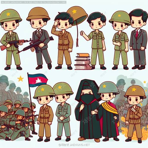 캄보디아 내전의 비극: 크메르 루즈의 등장과 그 어두운 그림자 (1970-1975)