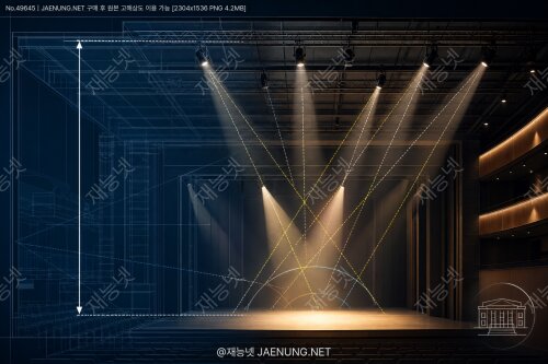 🎭 공연장 무대 천장 높이와 조명 각도의 관계— 빛이 무대를 완성하는 건축의 비밀