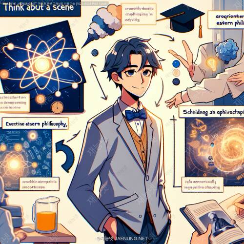 슈뢰딩거의 동양 철학에 대한 관심과 영향 🧠🔬🌏