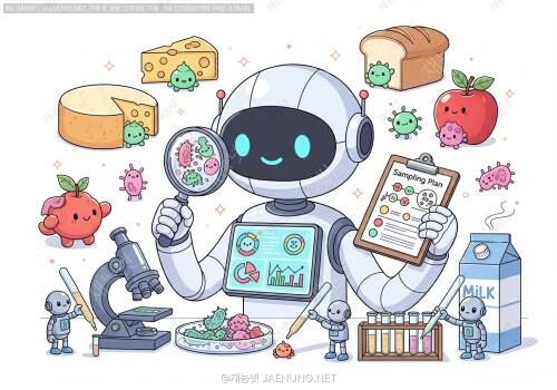 농식품 안전의 알파고, 미생물 검사 샘플링 계획 완전정복 🚀