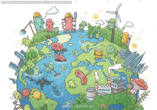 🦠 미생물이 지구를 구한다! 환경 생명공학의 놀라운 세계 🌍