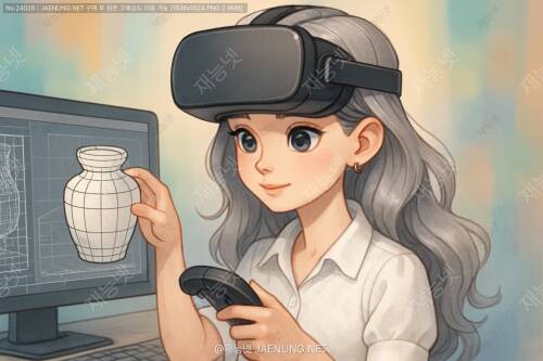 VR/AR 콘텐츠 제작을 위한 최적화된 3D 모델링 💫