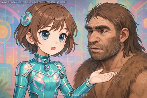 네안데르탈인의 숨겨진 언어 능력: 현생 인류와 다르지 않았던 우리의 사촌들 🗣️