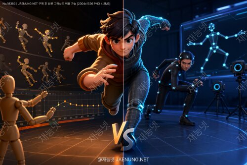 키프레임 애니메이션 vs 모션 캡처: 캐릭터 움직임의 자연스러움 대결! 어떤 기술이 더 생동감 있을까? 🏃‍♂️✨
