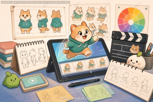 🎨 만화 스타일 캐릭터 디자인과 애니메이션 기법 — 일러스트레이터가 알아야 할 핵심 원리