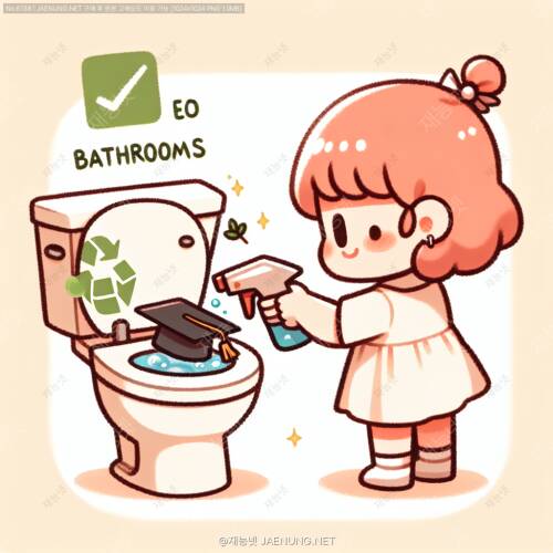 🌿 친환경적인 화장실 청소 방법: 깨끗함과 지구 사랑의 조화 🌎