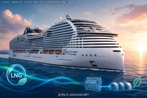 MSC 월드 유로파2022년 취항한 MSC 크루즈의 LNG 추진 플래그십