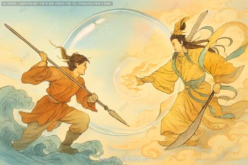 인간도 VS 천신도: 현실과 이상의 세계 대결