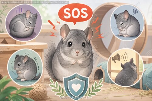 🐭 친칠라가 보내는 SOS 신호 — 스트레스 증상부터 원인, 해결법까지
