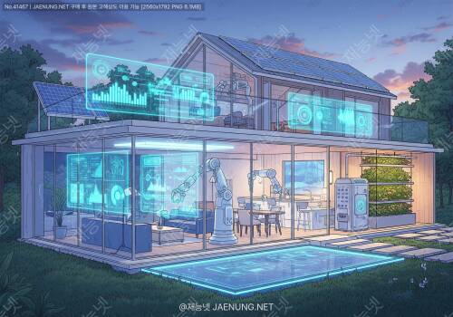 🏠 스마트 전원주택의 IoT 통합 구조: 미래형 주거공간을 만드는 기술의 모든 것