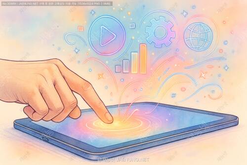 네 손가락 끝에서 펼쳐지는 디지털 마법 ✨: 태블릿 PC 터치스크린의 모든 것