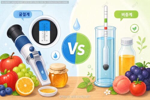 🔬 굴절계 vs 비중계 — 당도 측정 정확도의 모든 것: 원리부터 실전 활용까지 완벽 비교