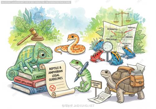 🦎 파충류 법적 사육 규제와 신고 완벽 가이드 🐢