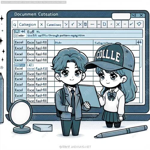 엑셀 Flash Fill: 패턴 인식으로 데이터 채우기 🚀