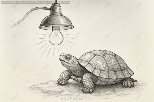 🐢 육지거북 자외선 램프 필수인 이유 ☀️