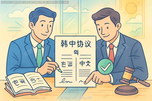 한중 비즈니스 협약 번역: 법적 효력, 한 끗 차이로 지키는 법 ⚖️