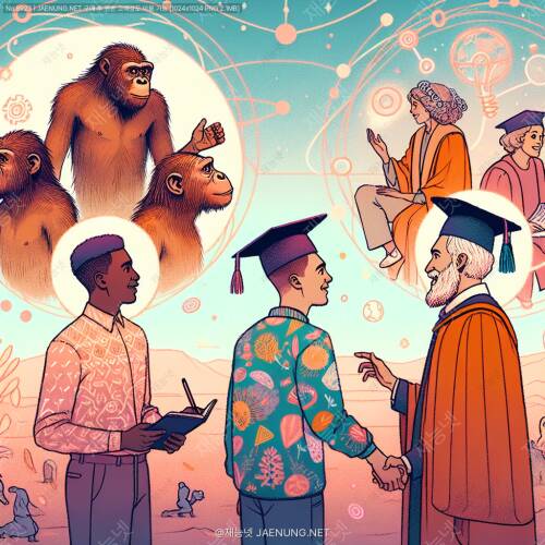네안데르탈인과 호모 사피엔스의 만남: 우리의 먼 사촌들 🧑‍🤝‍🧑👥