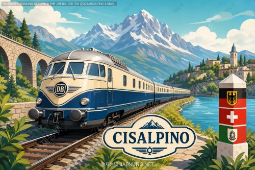 🚄 DB 치살피노(Cisalpino) — 독일·스위스·이탈리아 국경을 넘나든 전설의 국제열차 이야기