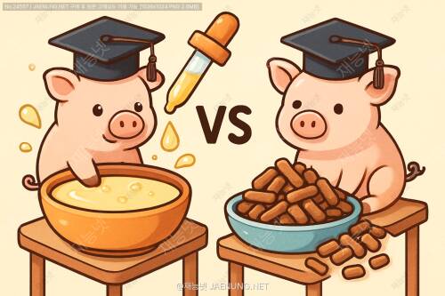 🐷 액상사료 vs 건식사료 🐷