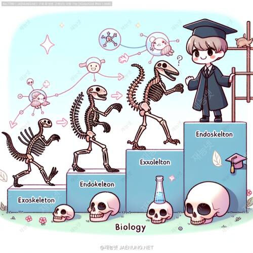 동물의 외골격 vs 내골격: 지지 구조의 진화적 선택 🦀🦴