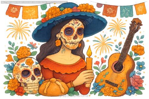 💀 죽은 자의 날(Día de Muertos)과 멕시코의 화려한 축제 문화