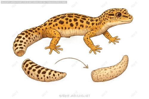 🦎 레오파드 게코 꼬리 자절, 재생은 가능할까? 완벽 가이드