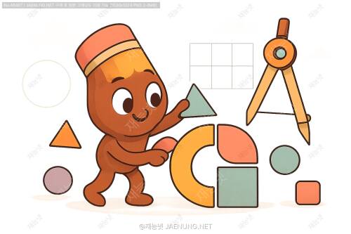 기하학적 형태를 활용한로고 구성법 완전 정복 🔺🔵⬛