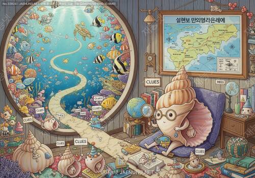 바다 속 소라의 MBTI를 찾아서: 🐚 방구석에서 떠나는 종묘방류 추적 대모험