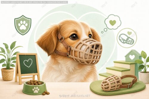 🐾 강아지 입마개 적응 훈련 완전 정복 — 무서운 게 아니라 안전한 친구가 되는 법!