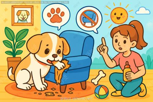 🐕 강아지가 가구를 물어뜯어요! 원인부터 해결법까지 완벽 가이드 🛋️