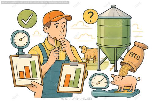 🐄 사료빈 용량 결정하기: 축산농가의 효율적인 사료 관리 가이드 🐖