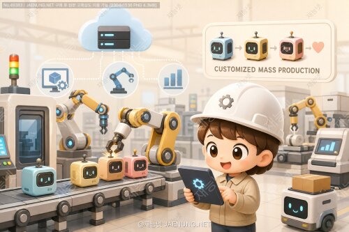 디지털 제조와 Industry 4.0 기술을 통한맞춤형 대량생산 시스템의 구조와 원리