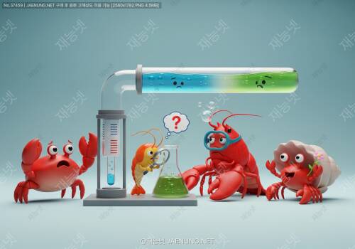 🦐 갑각류 수질민감도 차이 🦀