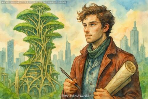 자율 성장하는 건축물의 미래: 생체모방 구조가 바꿀 우리의 도시 풍경 🌱🏙️