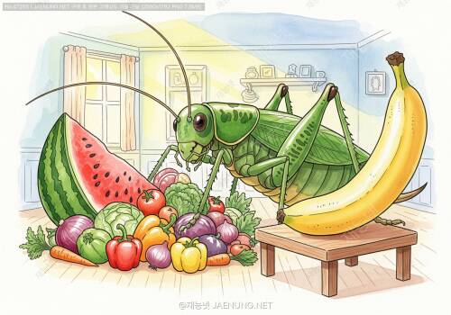 🦗 왕귀뚜라미 크기와 먹이량 완전 정복!