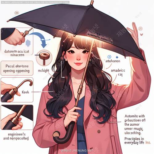 클릭 한 번으로 펼쳐지는 마법 ✨ 자동 우산의 원터치 개폐 메커니즘의 모든 것