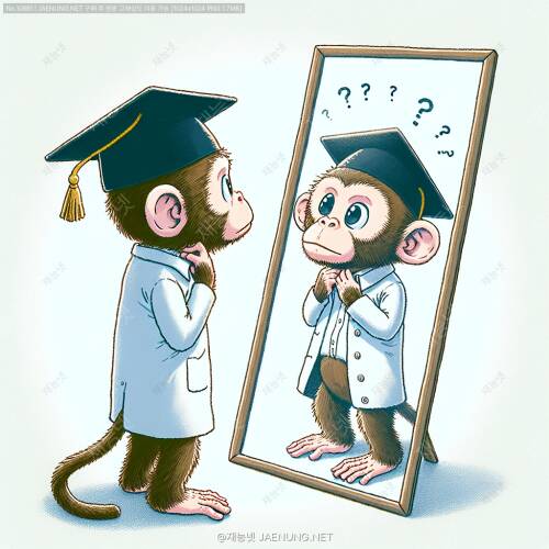 🐒🪞 원숭이는 거울 속 자신의 모습을 인식할 수 있을까? 🤔